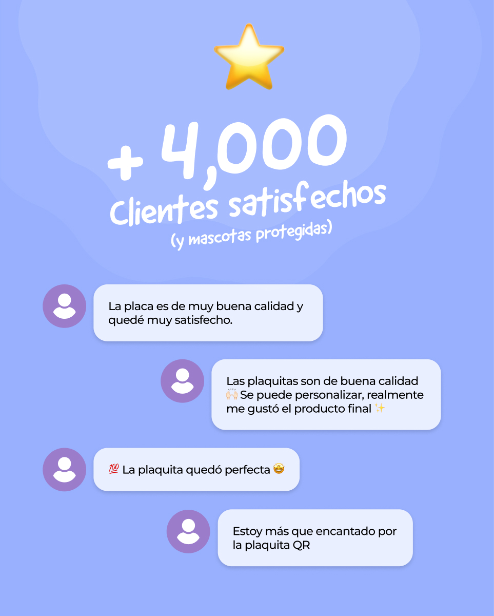 Huellitas ID Tag | Placa personalizada para perro o gato - Imagen 6