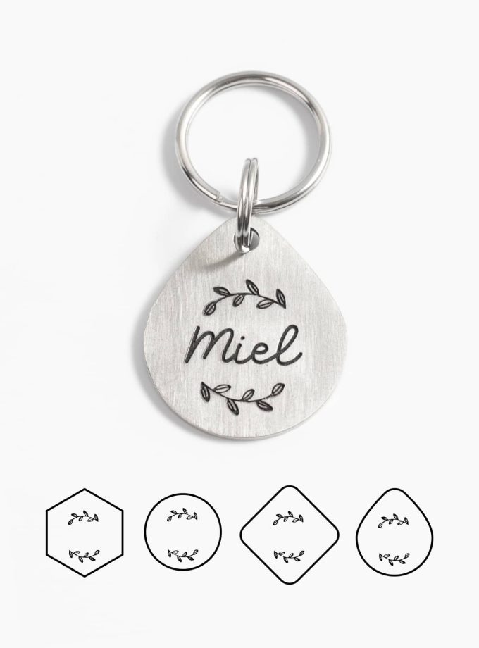 Olive ID Tag | Plaquita para perro o gato personalizada