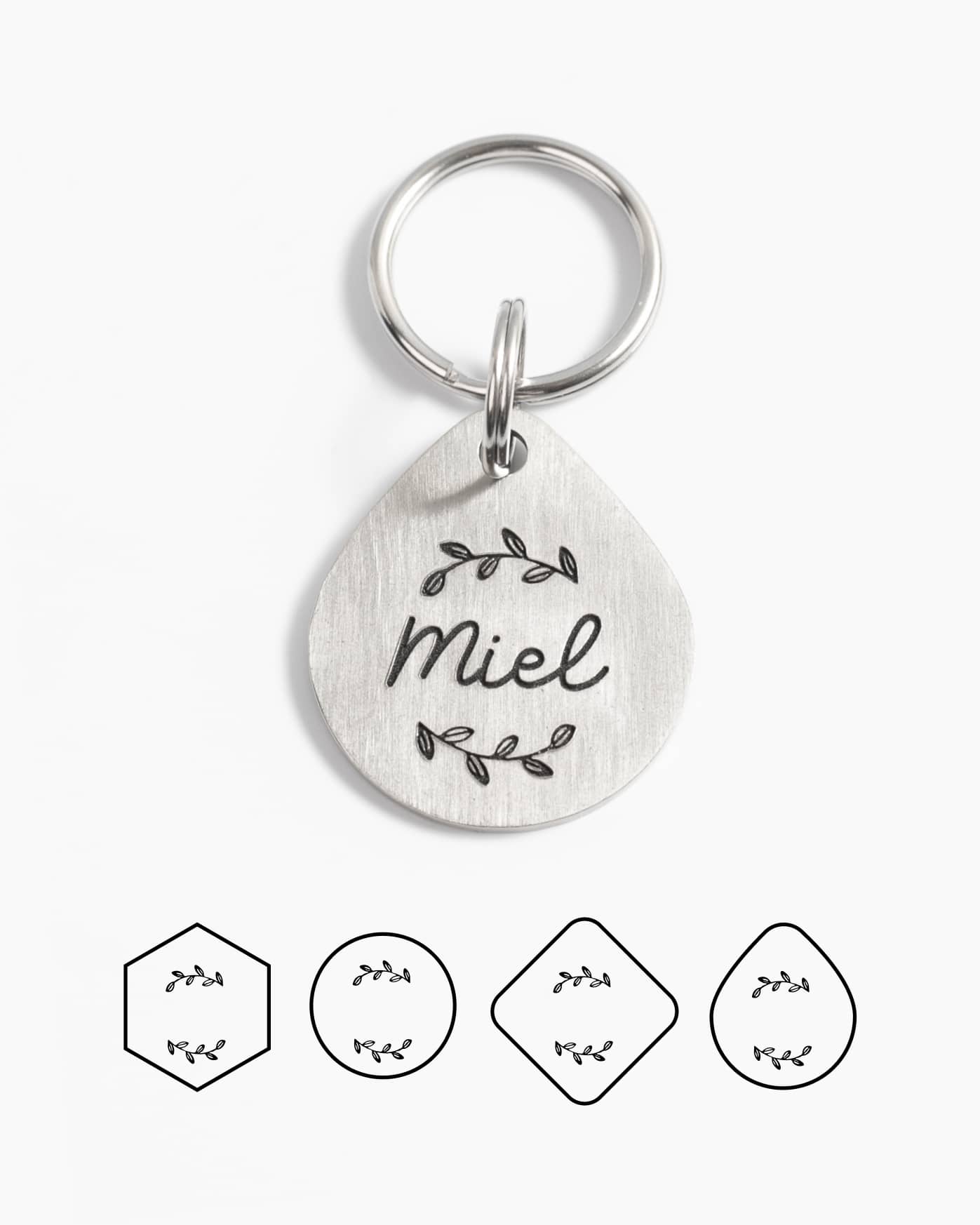 Olive ID Tag | Plaquita para perro o gato personalizada