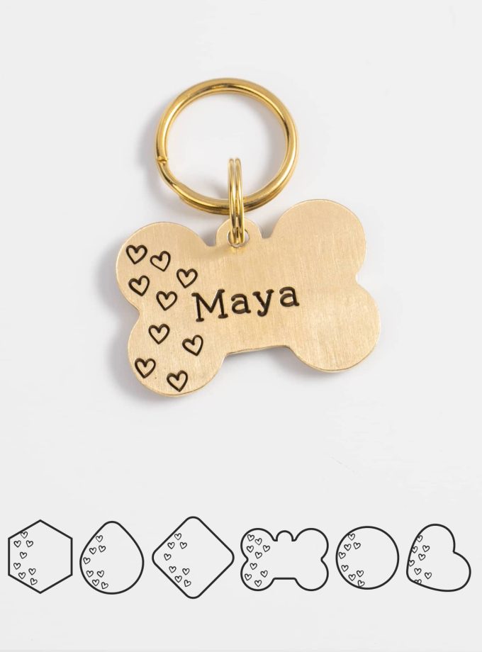Lovely ID Tag | Plaquita para perro o gato personalizada