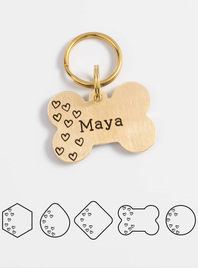 Lovely ID Tag | Plaquita para perro o gato personalizada