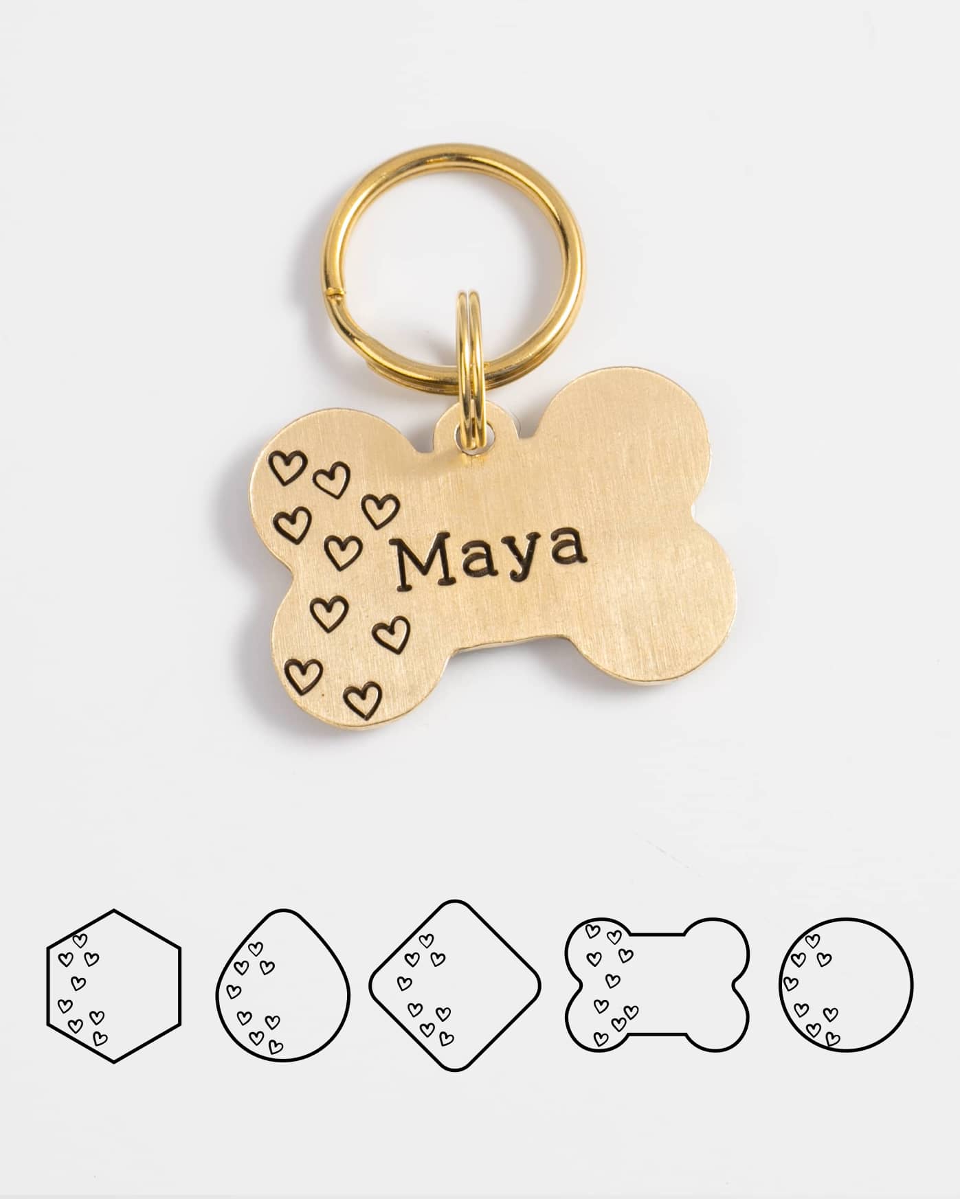 Lovely ID Tag | Plaquita para perro o gato personalizada