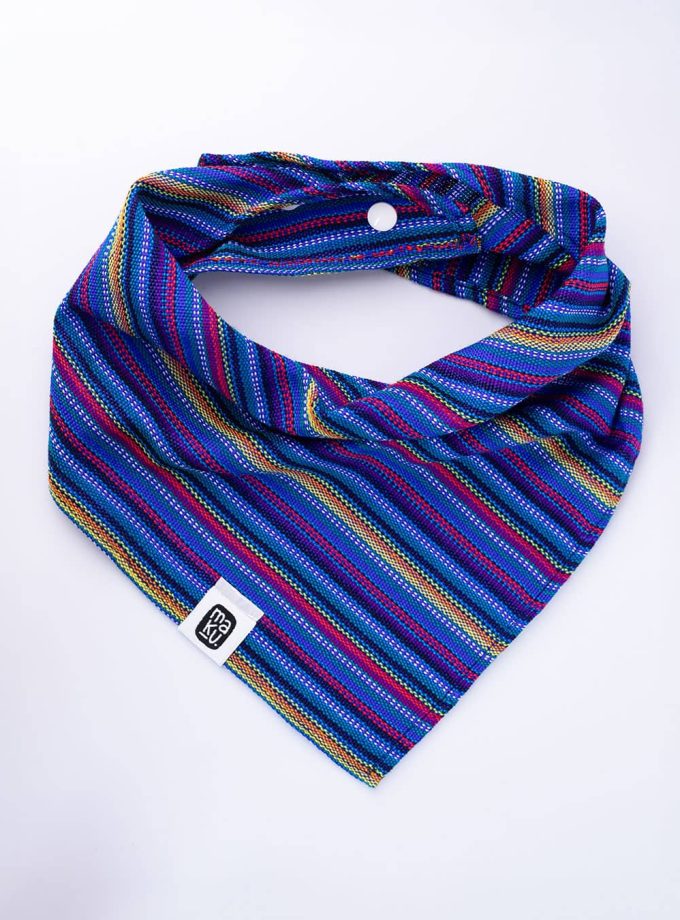 Bandana Jalapa | Pañuelo para mascotas de tela típica