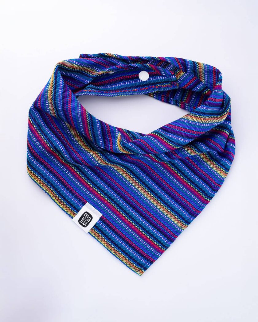 Bandana Jalapa | Pañuelo para mascotas de tela típica