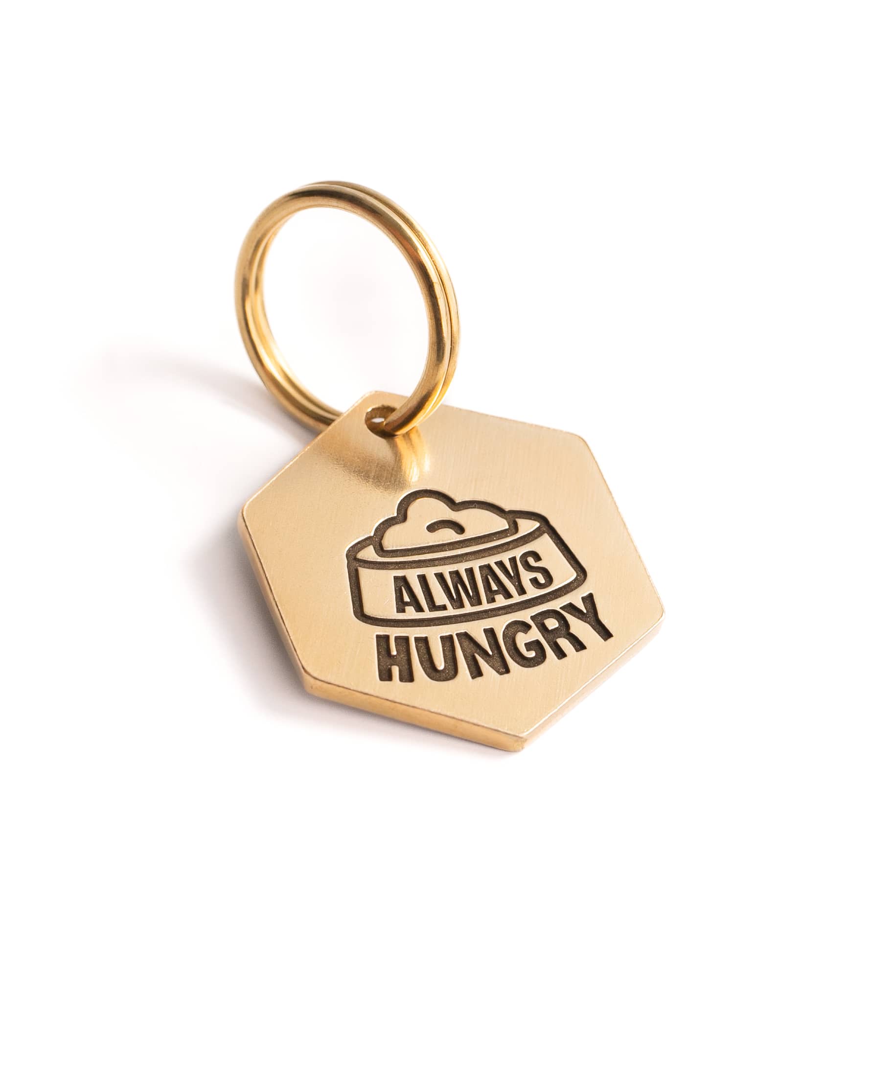 Always Hungry / Placa de identificación para perros - Imagen 3