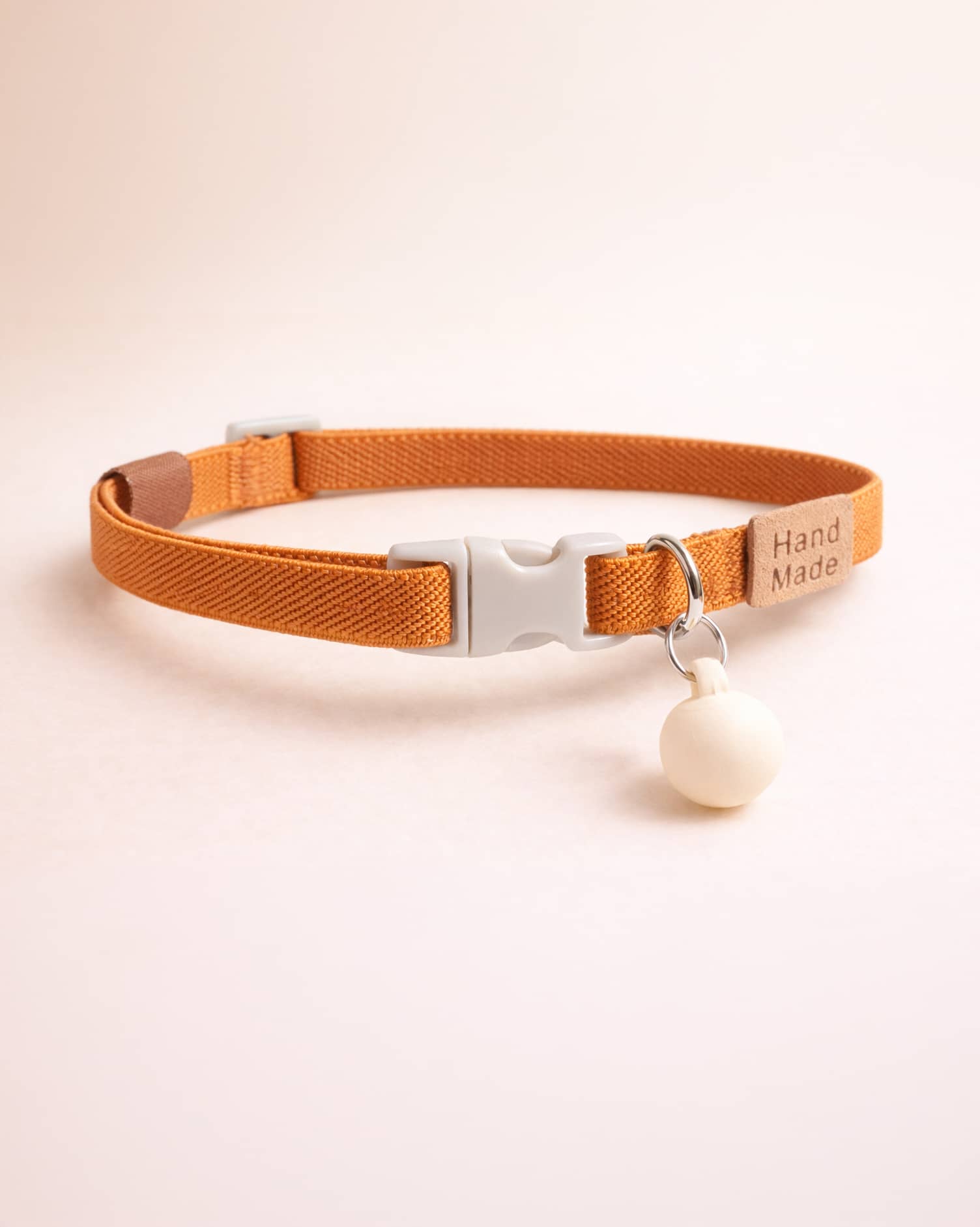Collar para gato ajustable cafe y gris