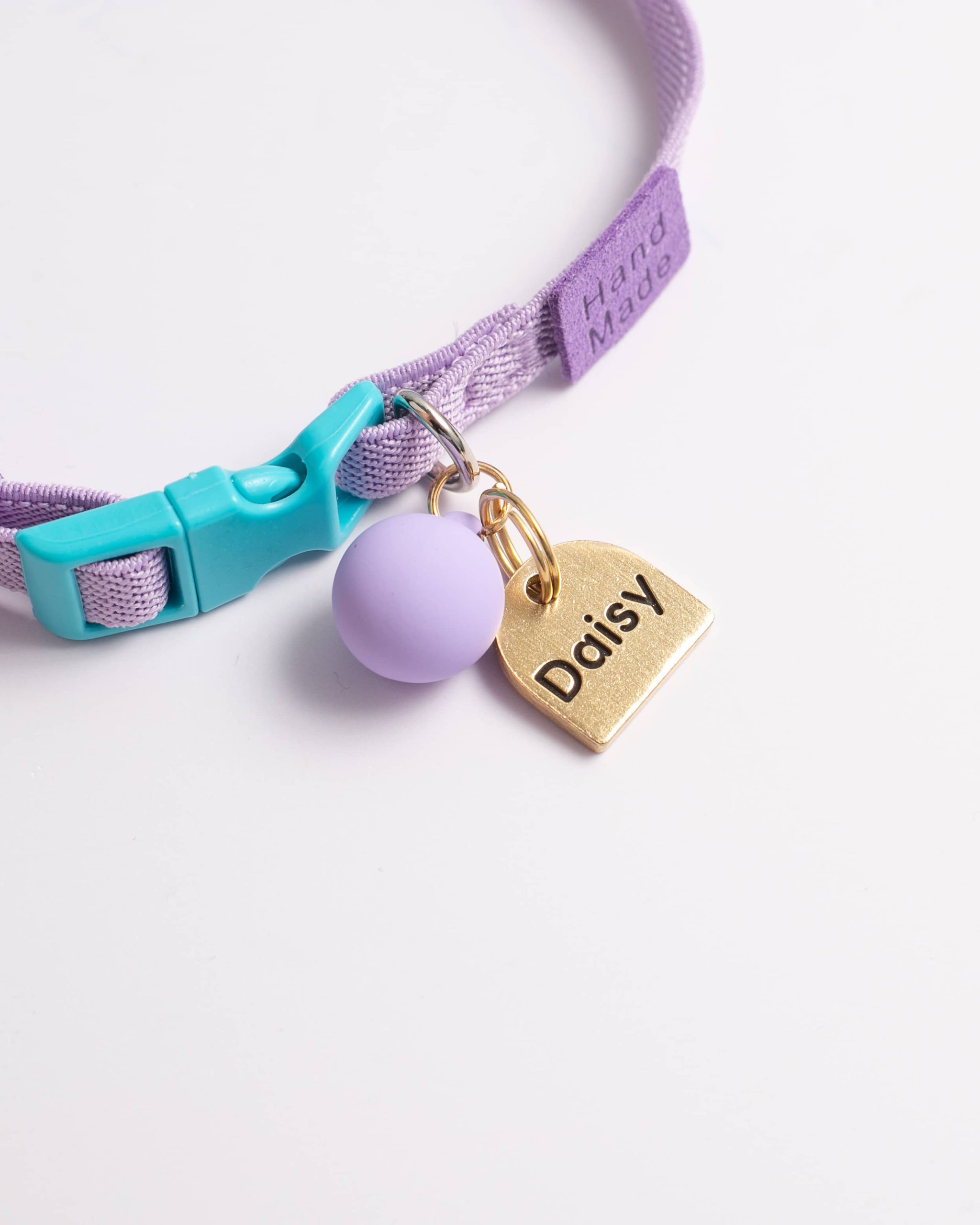 Kit collar para gato + plaquita personalizada