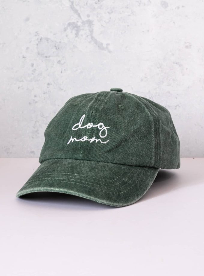 Gorra de lona - Dog Lover Bordada