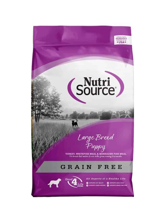 Nutrisource Cachorro (Pavo y pescado) Raza Grande - Grain Free (Sin granos)