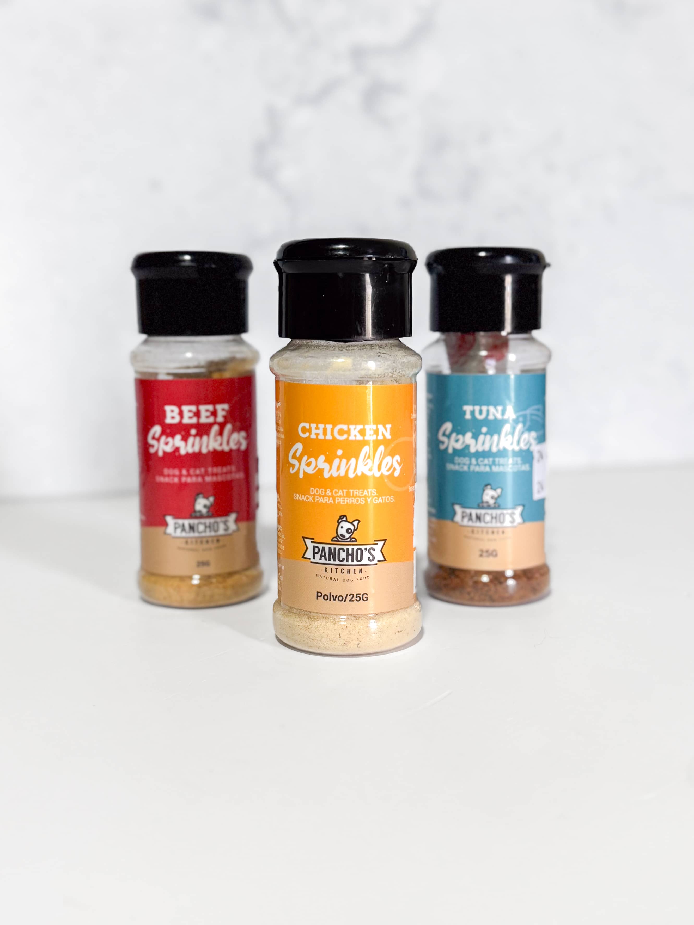 Sazonador 100% proteína para perros y gatos