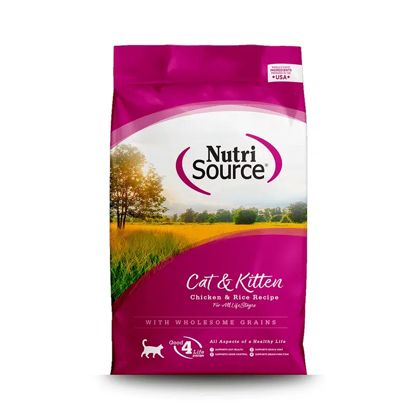 NutriSource Cat & Kitten Chicken & Rice – Alimento para Gatos
