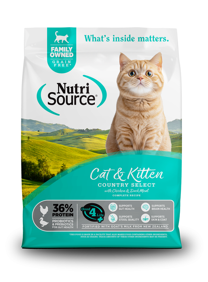 Nutrisource Cat & Kitten Country Select Recipe Grain Free – Alimento Para Gatos