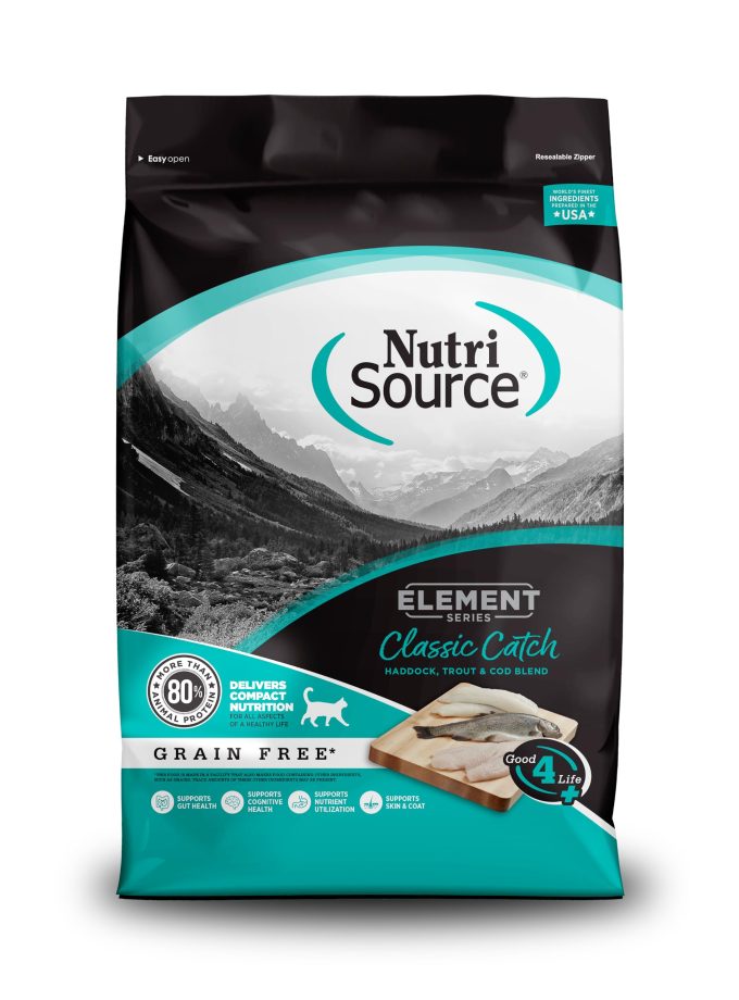 Nutrisource Element Series Classic Catch Cat Food 4 LB