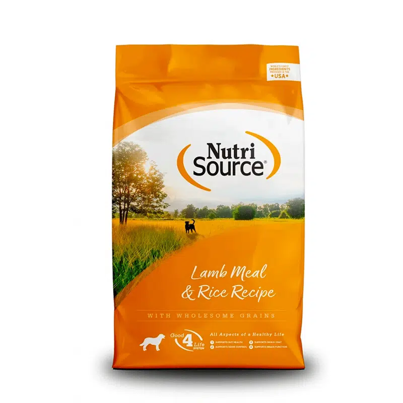 Concentrado de Cordero y Arroz para Perro Adulto – Nutrisource Lamb Meal & Rice