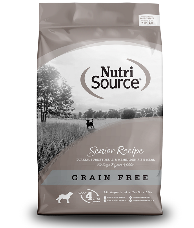 Nutrisource Senior - Alimento Para Perro Mayores a 7 años - Grain Free (Sin Granos)