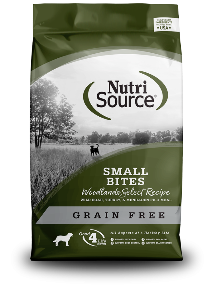 Nutrisource Woodlands - Small Bites - Grain Free (Sin Granos)