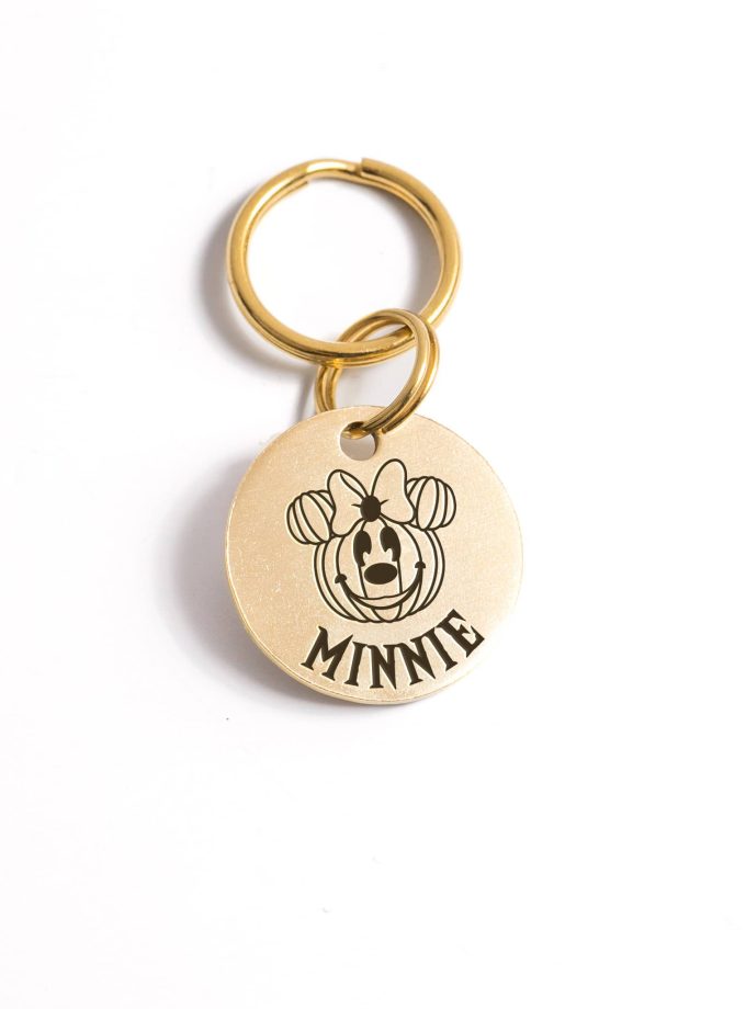 Placa de identificación personalizada para mascotas – Edición Halloween
